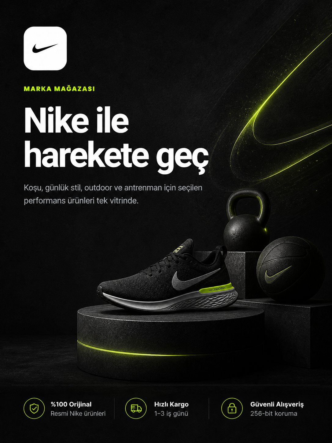 Nike ile harekete geç. Koşu, günlük stil, outdoor ve antrenman için seçilen performans ürünleri.