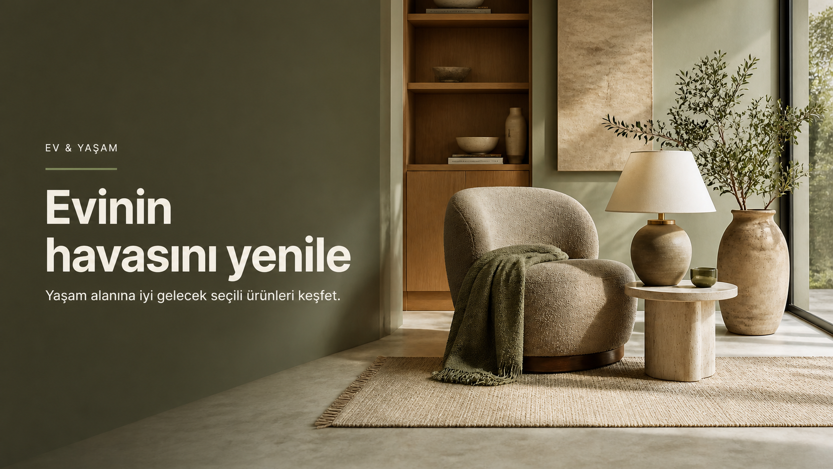 Evinin havasını yenile kampanyası